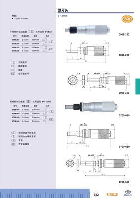 青量微分头3