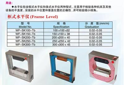 框式水平仪